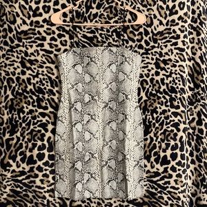 Forever 21 Snake Print Dress